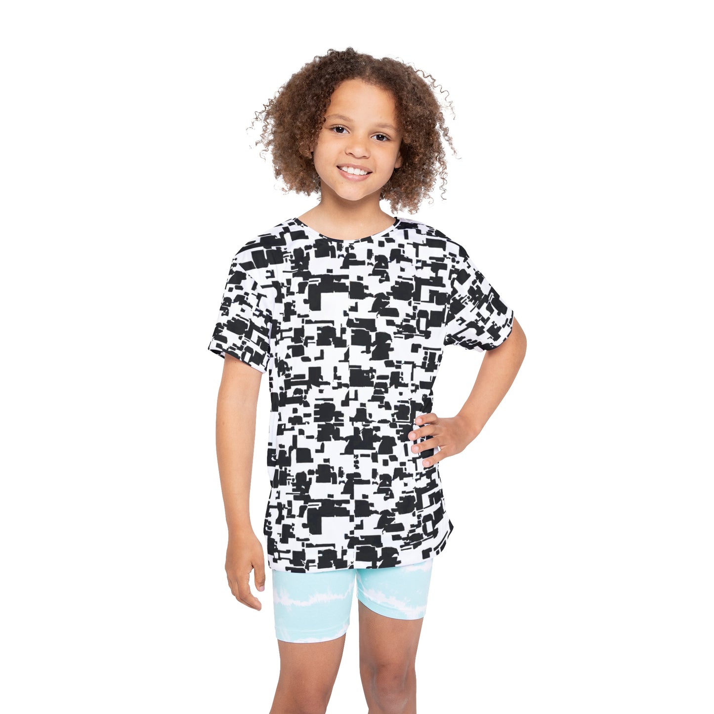 Stealthy Kids T-Shirt, Urban Surveillance Polyester Short sleeve T shirt
