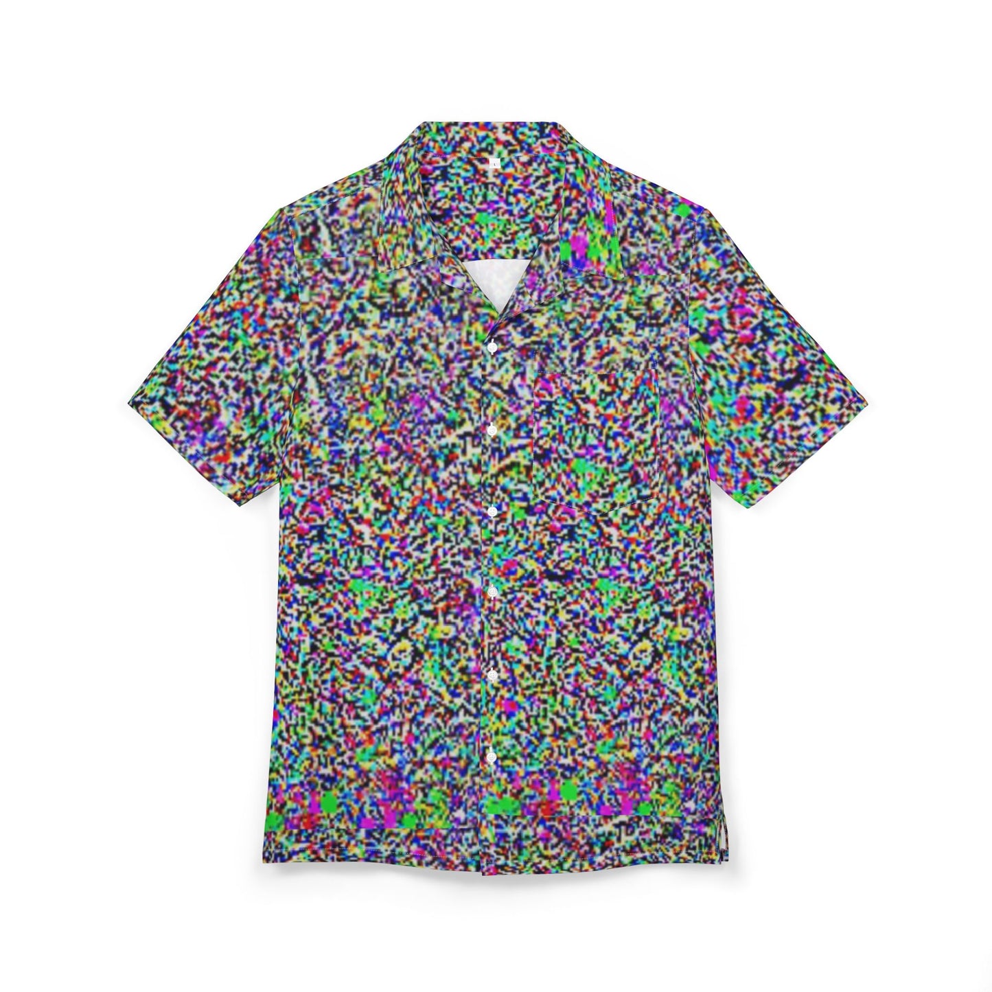 "The Dad Shirt", Privacy Protection Hawaiian Shirt, Anti-Facial Recognition