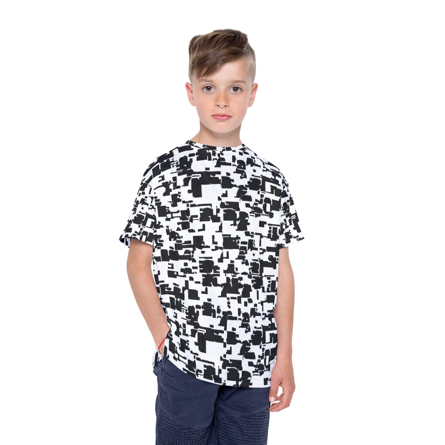 Stealthy Kids T-Shirt, Urban Surveillance Polyester Short sleeve T shirt