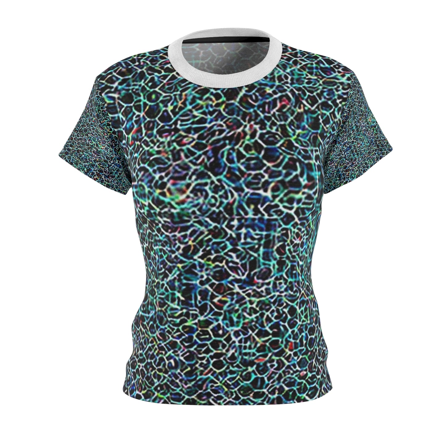 Anti Facial Recognition / Adversarial Pattern Women's Cut & Sew Tee