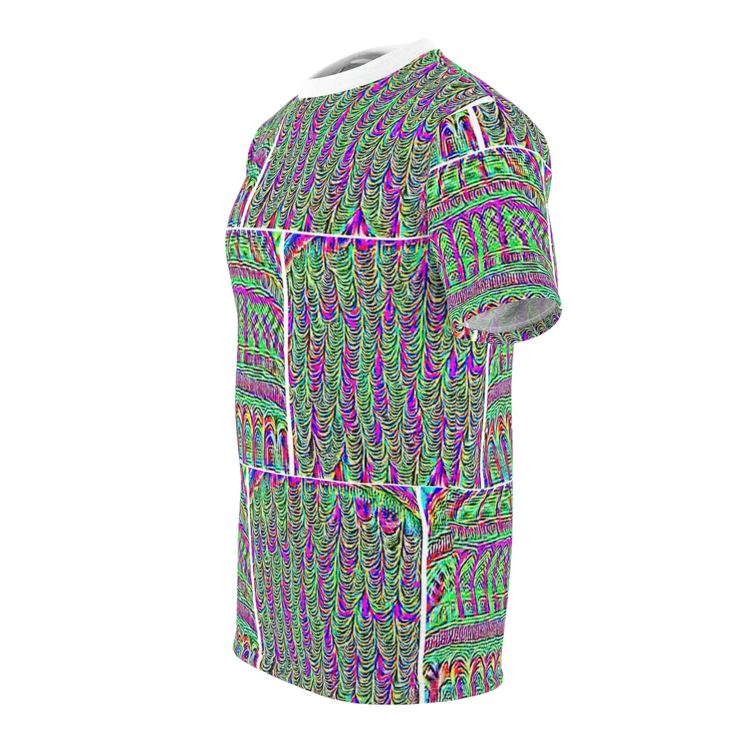 Anti Facial Recognition / AI Invisibility / Adversarial Pattern Unisex Tee