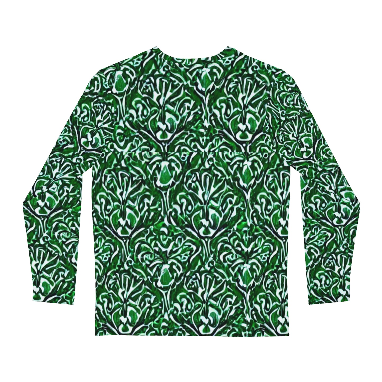 Long Sleeve St. Patty's Day Shirt Anti Facial Recognition Adversarial Pattern