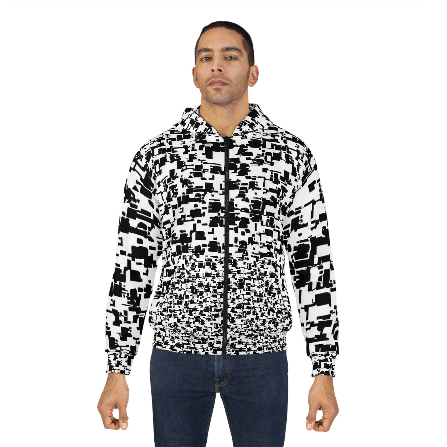 AOP Unisex Zip Hoodie