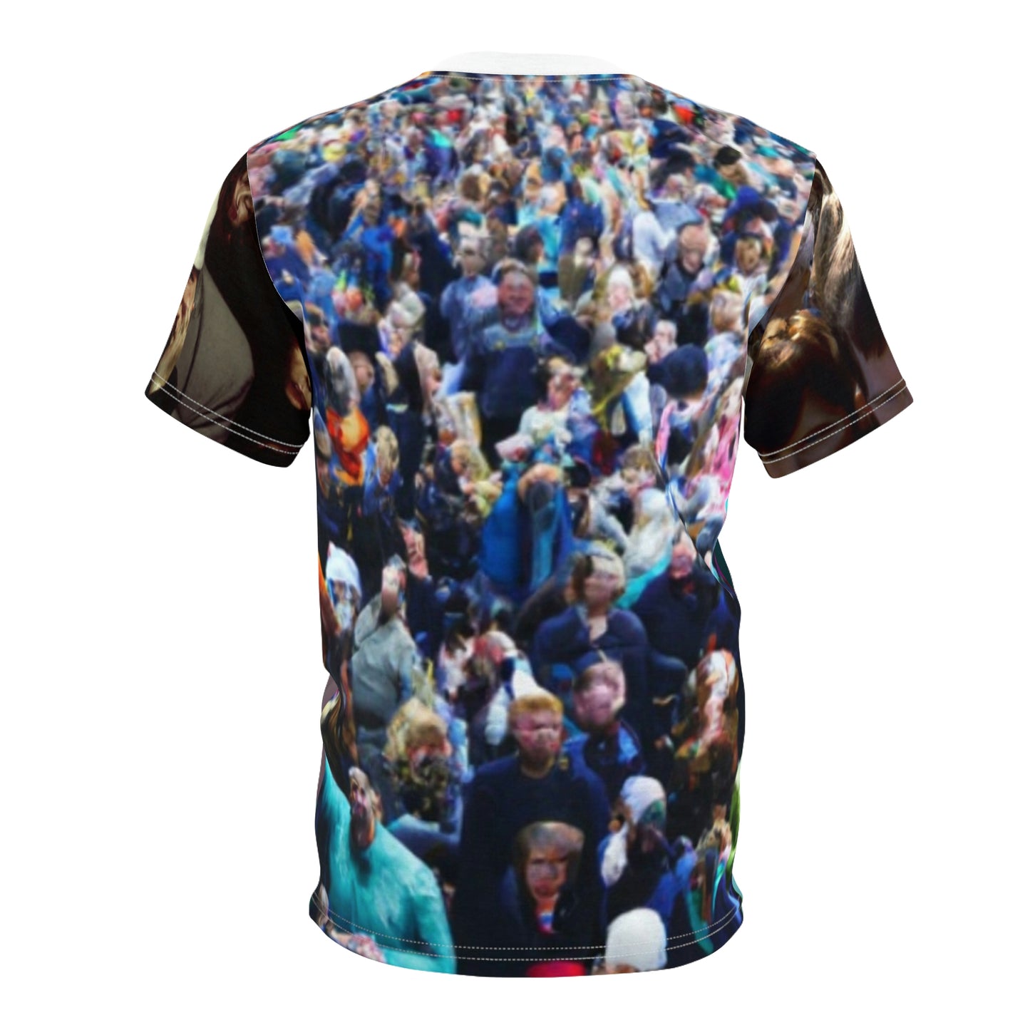 Anti Facial Recognition / AI invisibility Unisex AOP Cut & Sew Tee