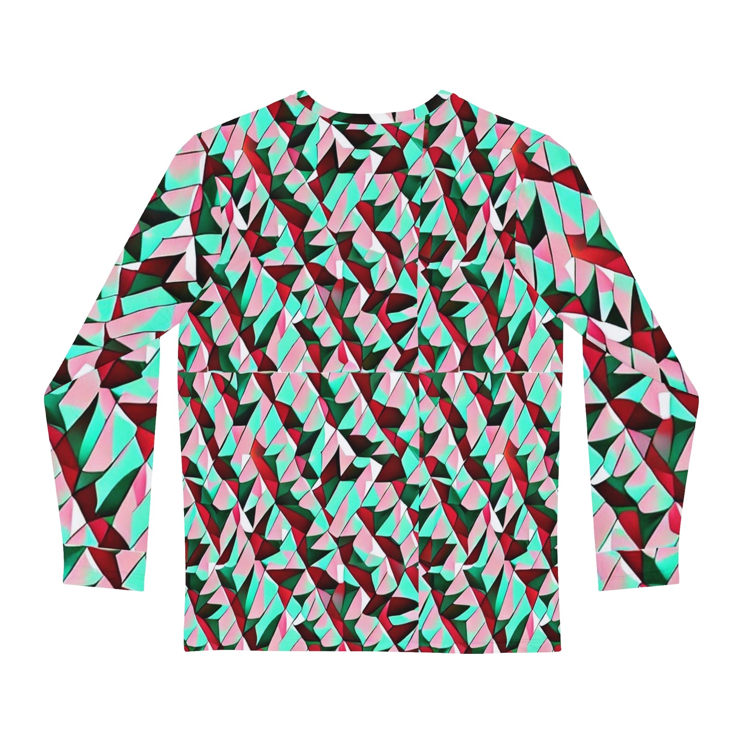 Anti Surveillance / Facial Recognition / Adversarial Pattern Unisex Long Sleeve