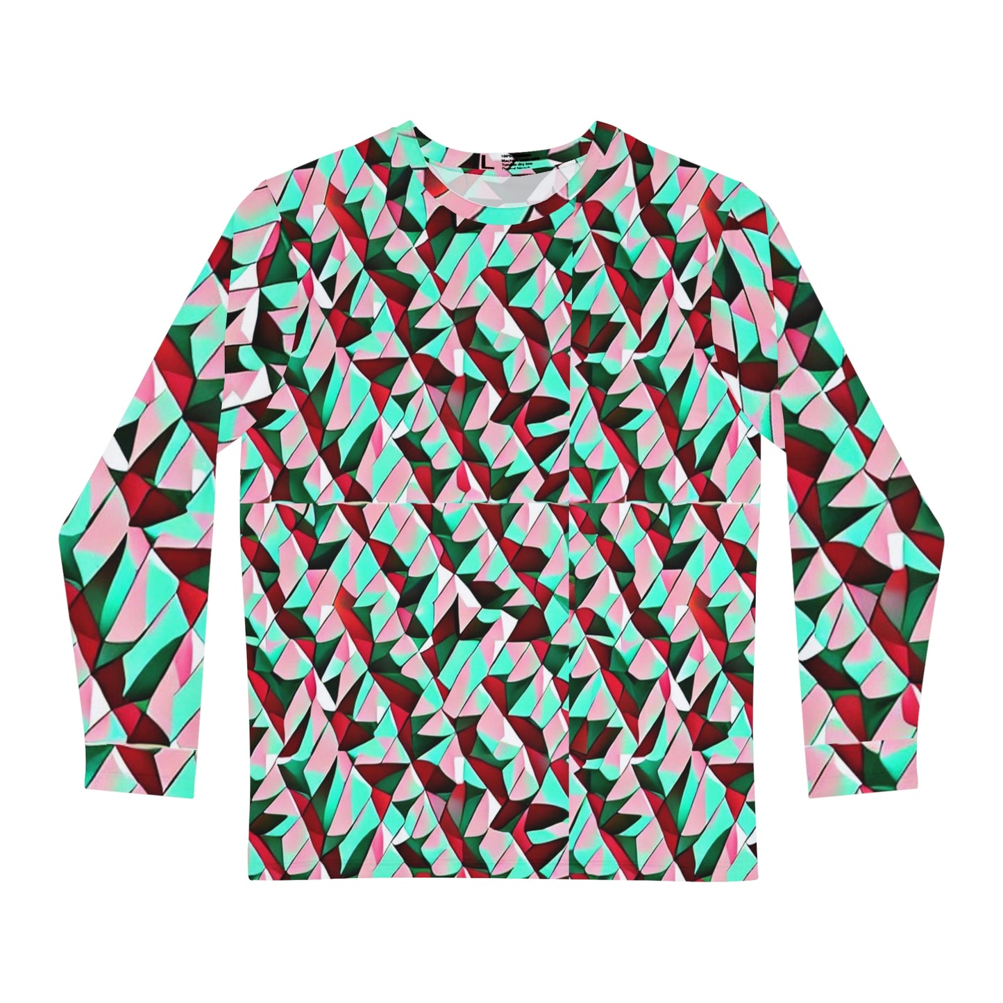 Anti Surveillance / Facial Recognition / Adversarial Pattern Unisex Long Sleeve