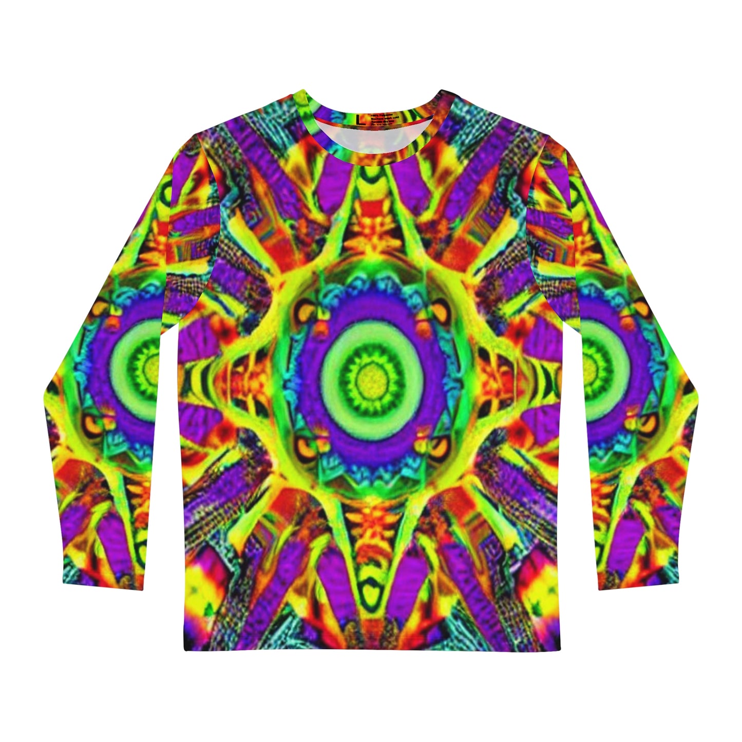 Long Sleeve Shirt Anti Facial Recognition AI Invisibility Adversarial Pattern
