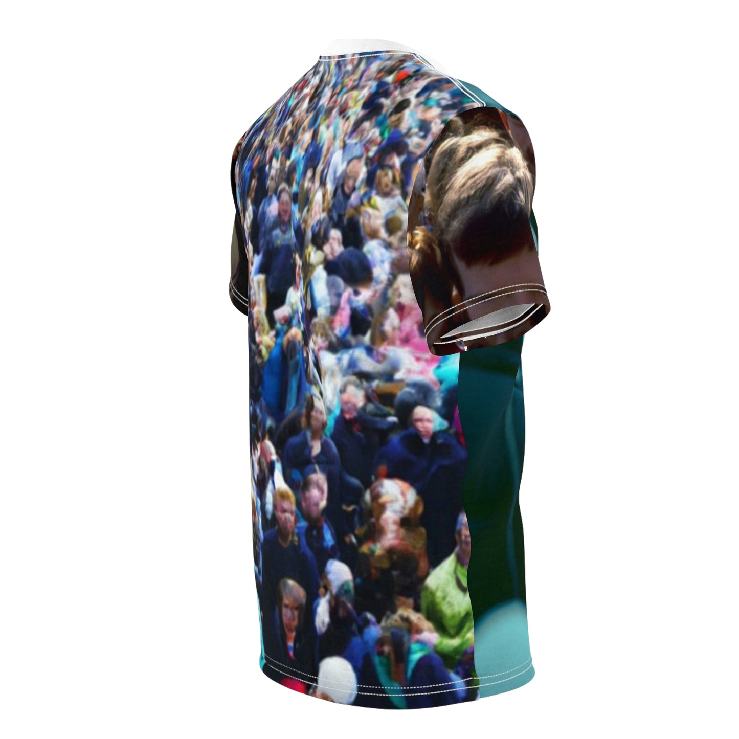 Anti Facial Recognition / AI invisibility Unisex AOP Cut & Sew Tee
