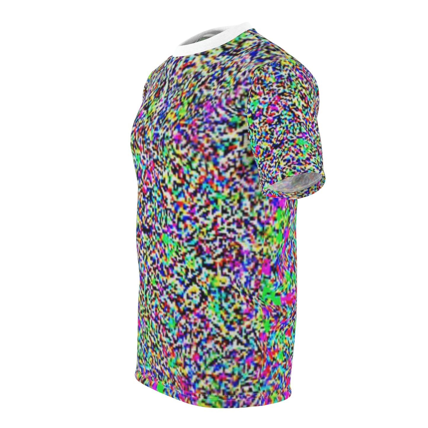 Anti Facial Recognition AI Invisibility Adversarial Pattern Unisex Tee
