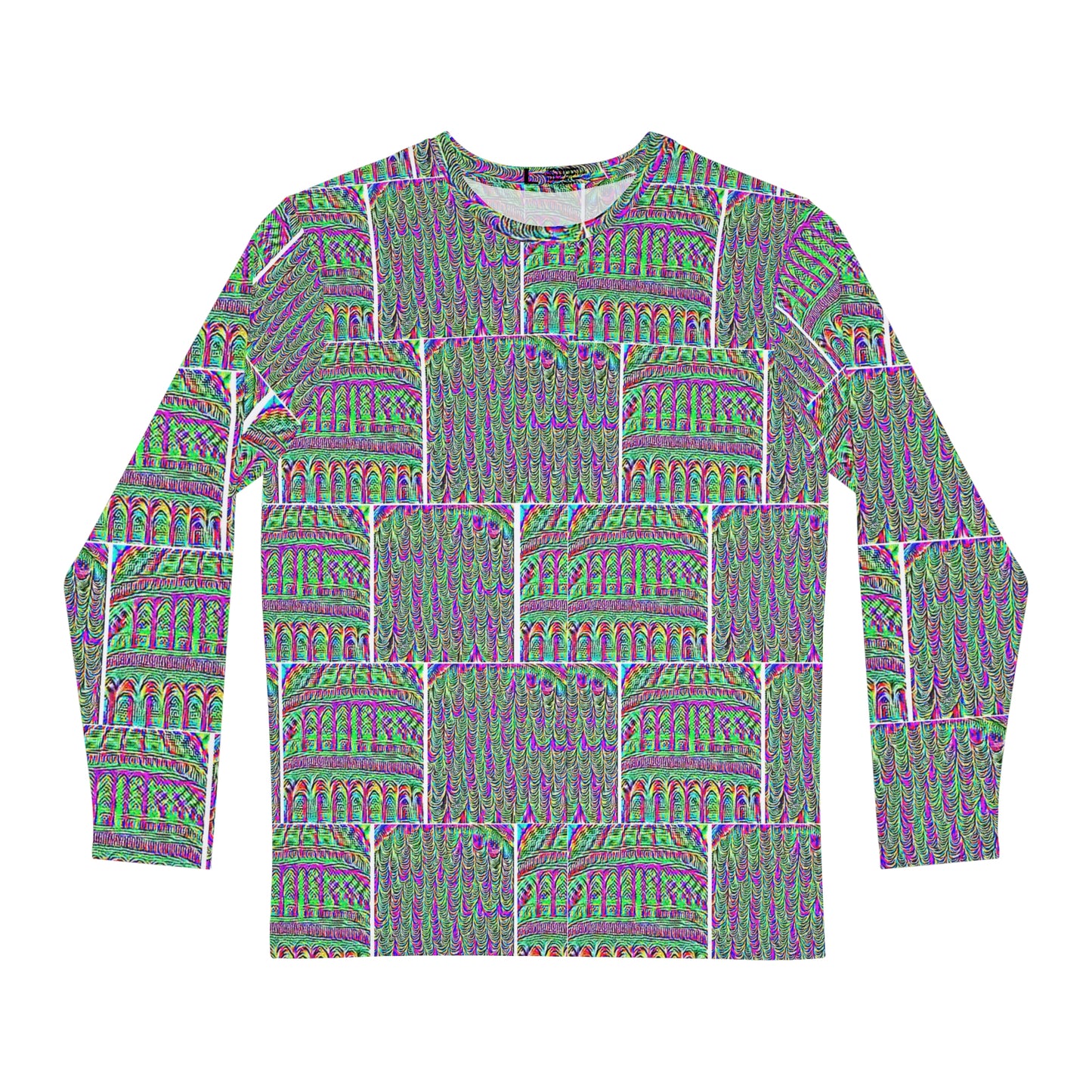 Anti Facial Recognition AI Invisibility Adversarial Pattern Unisex / Long Sleeve