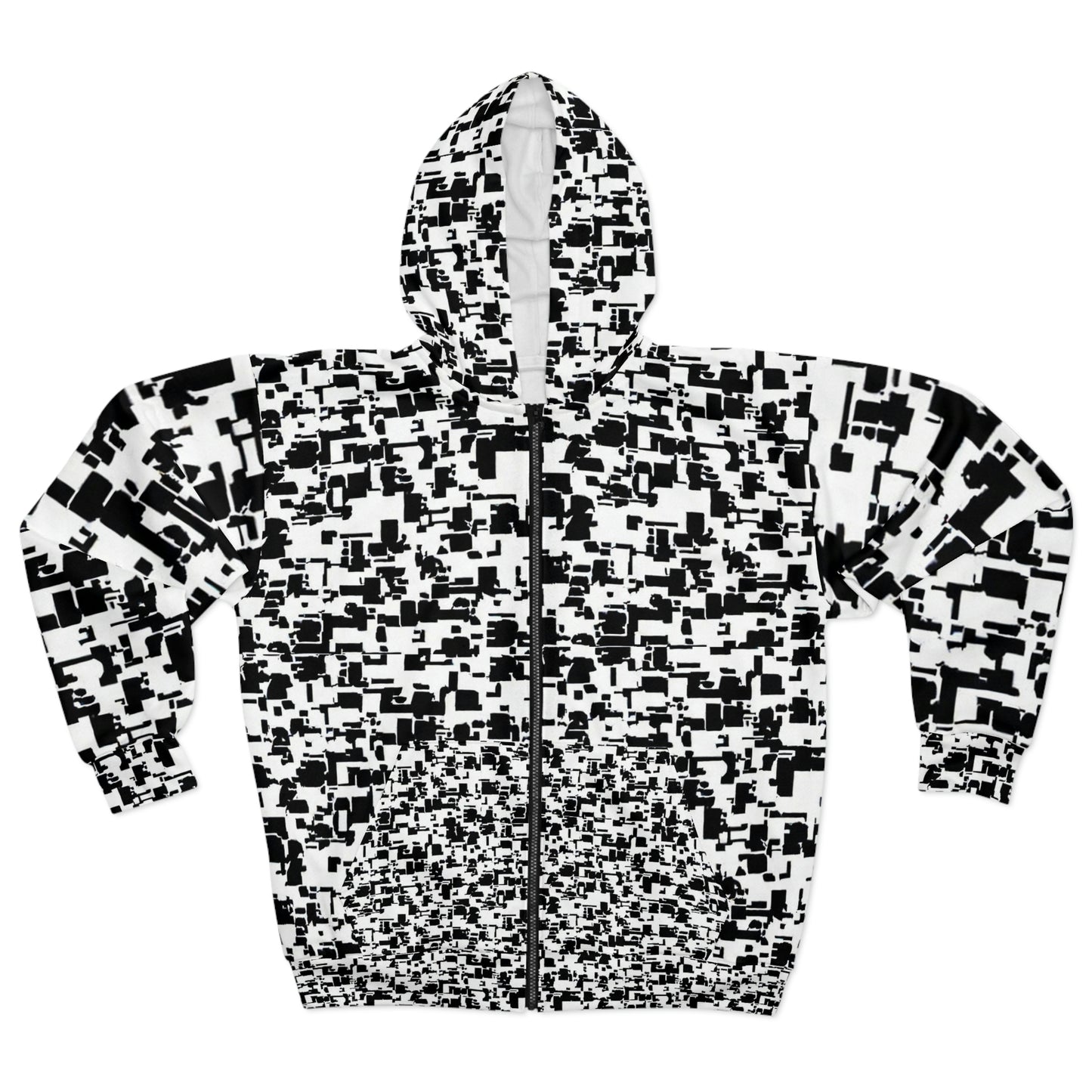 AOP Unisex Zip Hoodie