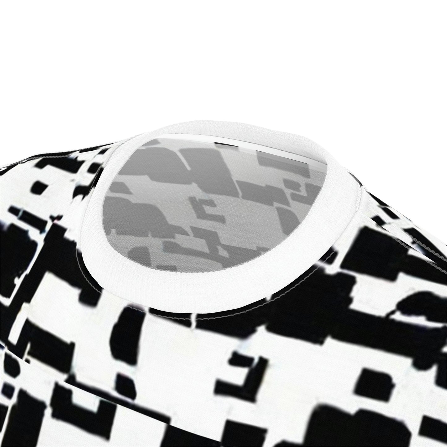 Anti Facial Recognition AI Invisibility Adversarial Pattern Unisex Cut & Sew Tee