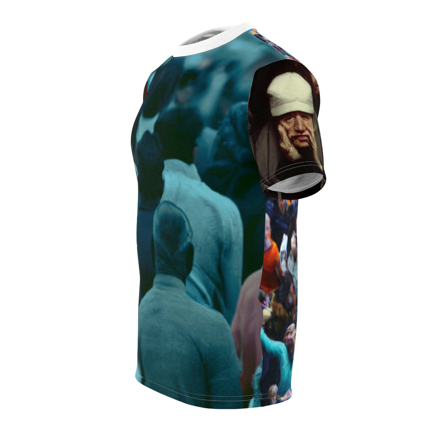 Anti Facial Recognition / AI invisibility Unisex AOP Cut & Sew Tee