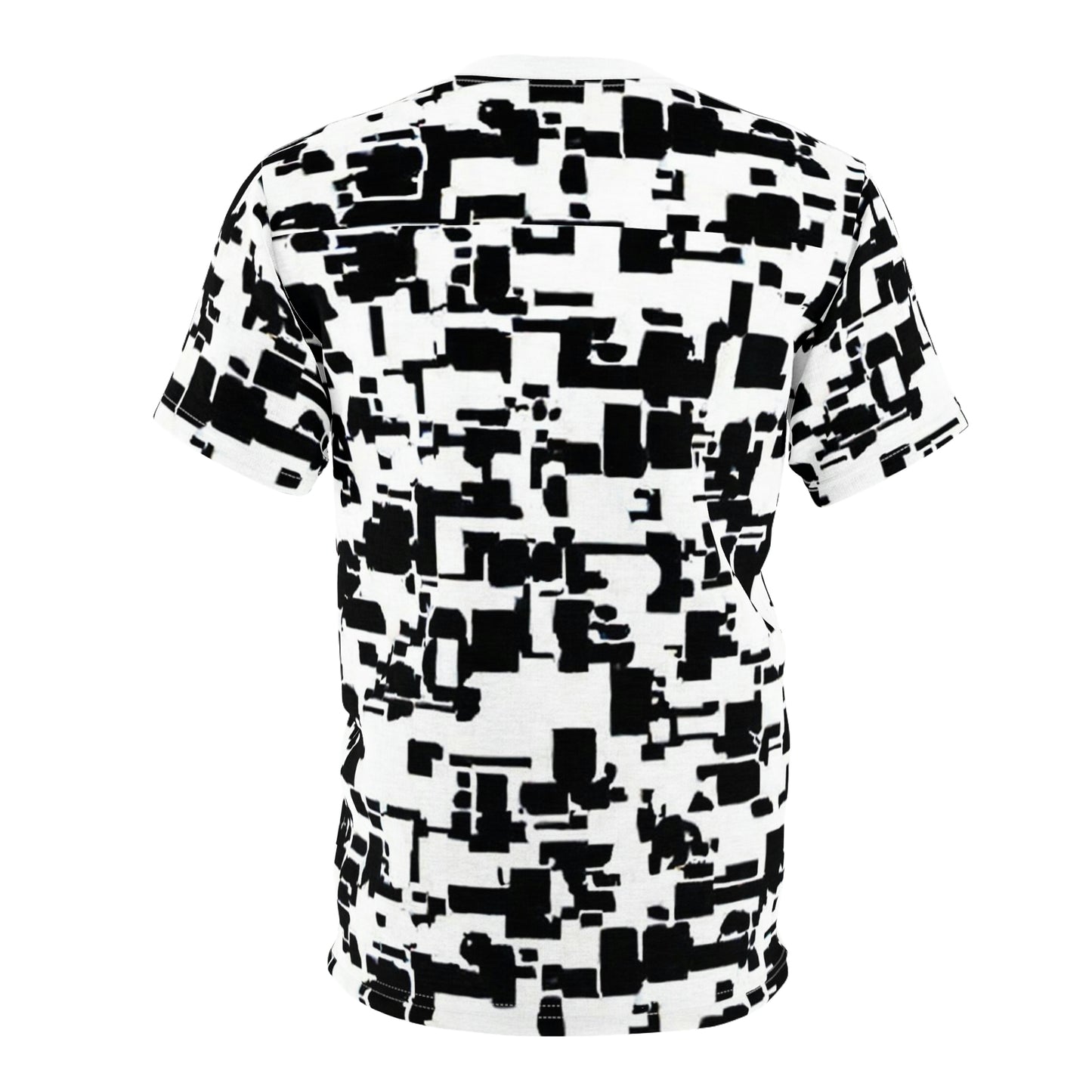 Anti Facial Recognition AI Invisibility Adversarial Pattern Unisex Cut & Sew Tee
