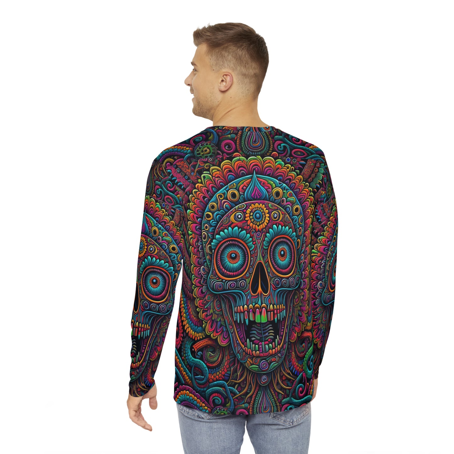 Anti Surveillance Unisex Long Sleeve Shirt (AOP)