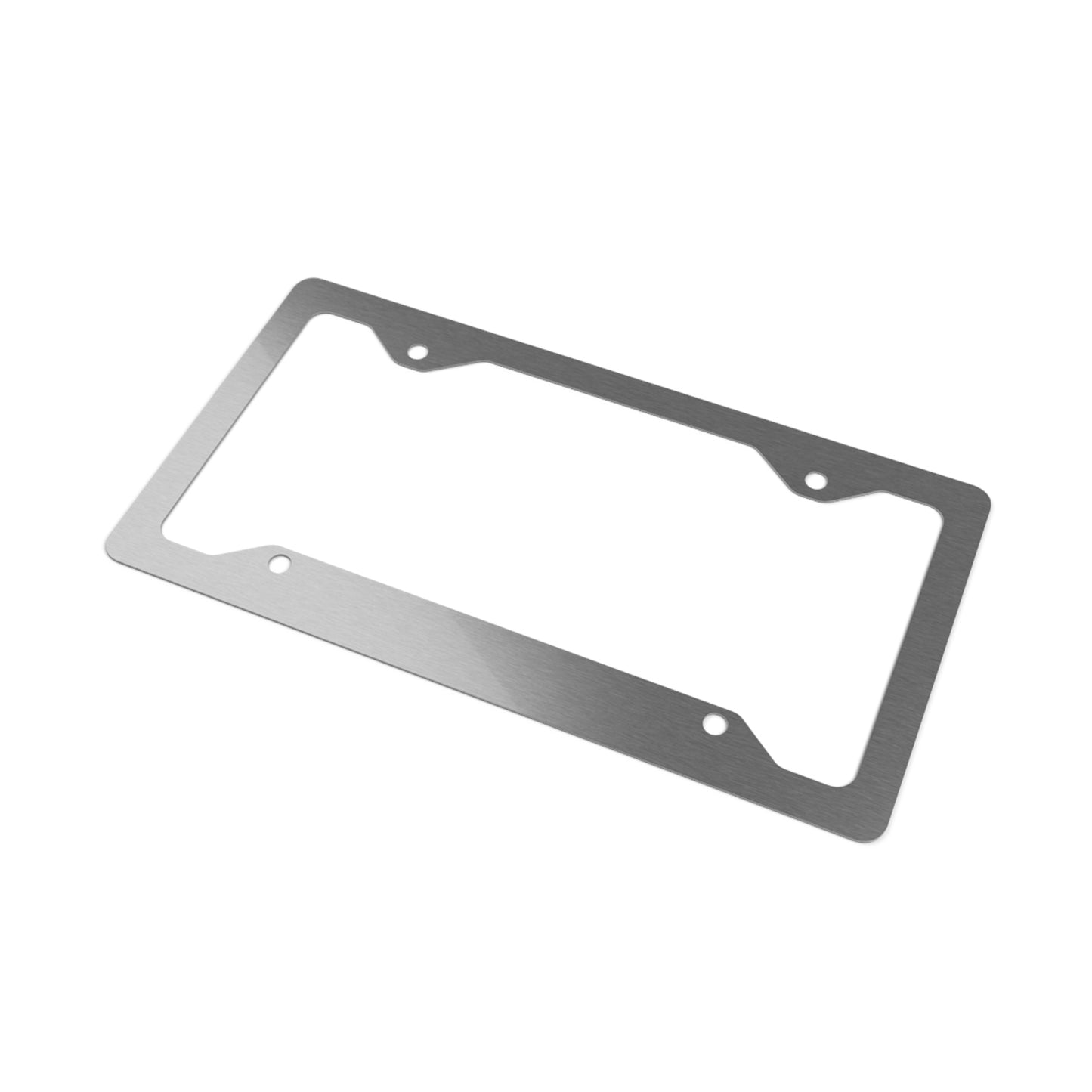 Metal License Plate Frame Adversarial Pattern  / AI Invisibility