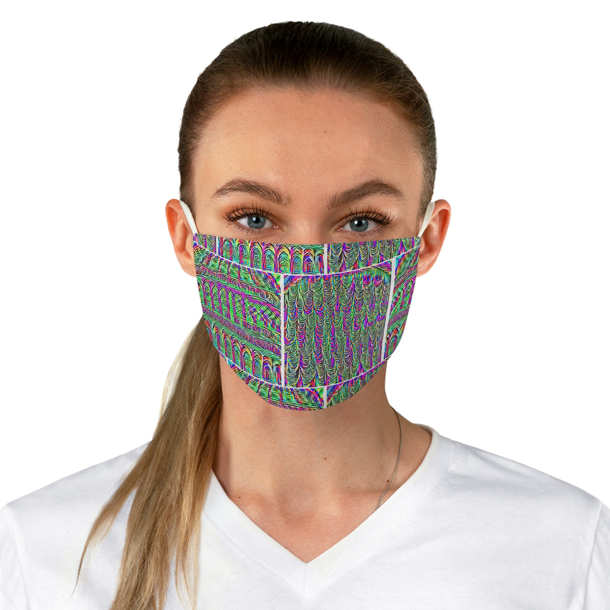 Anti Camera Patterns Anti Facial Recognition Face Mask | Premium Privacy Protection – AntiAi ...