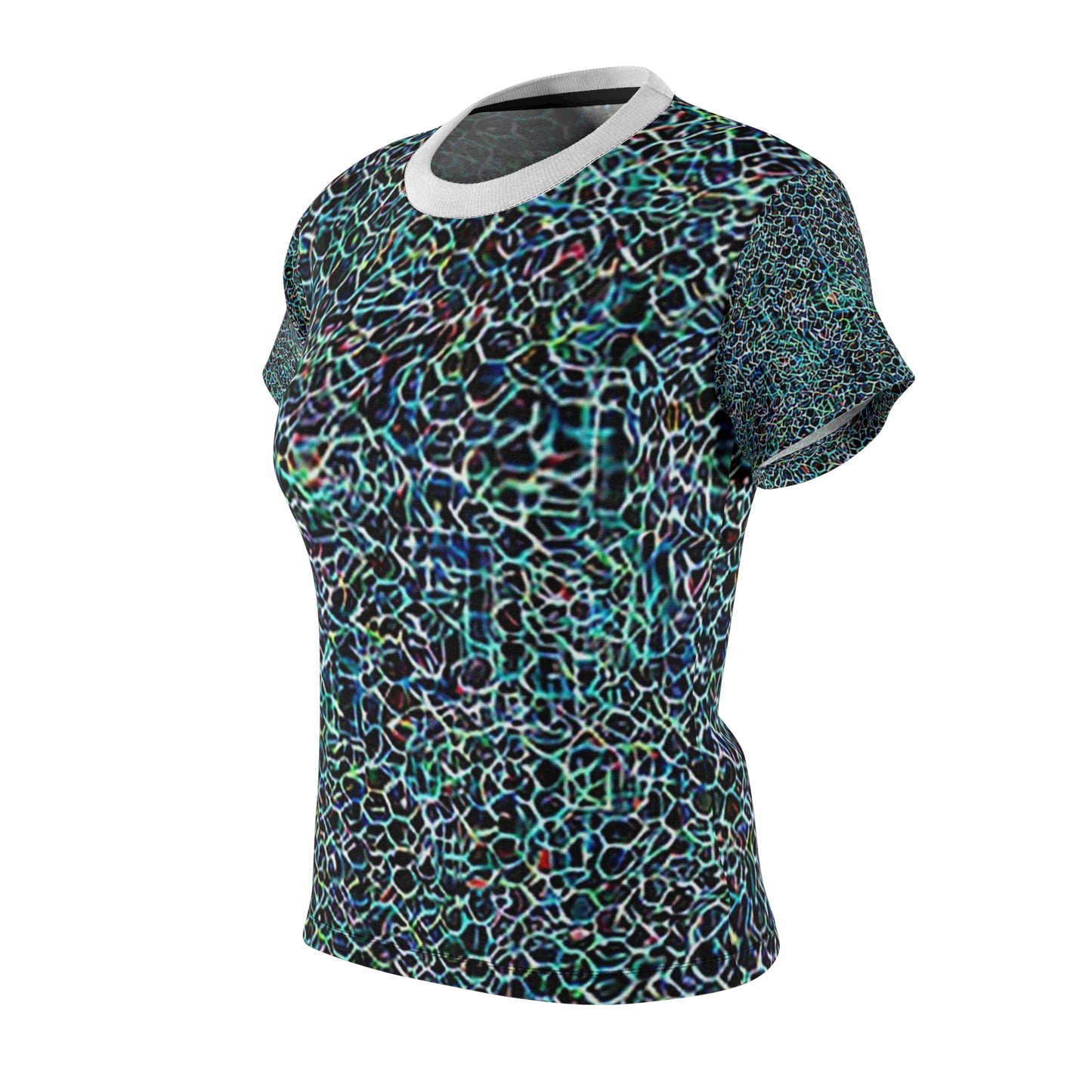 Anti Facial Recognition / Adversarial Pattern Women's Cut & Sew Tee