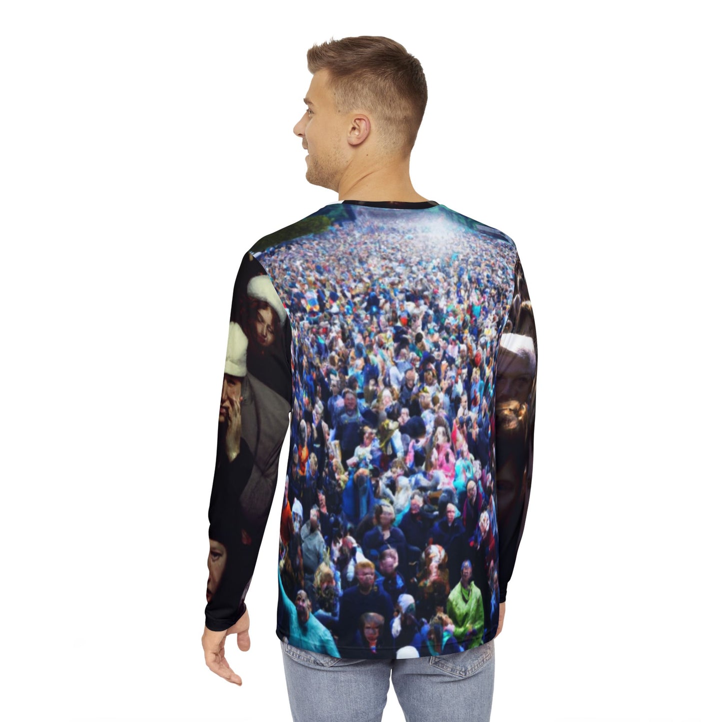 Anti Facial Recognition Ai Invisibility Unisex Long Sleeve