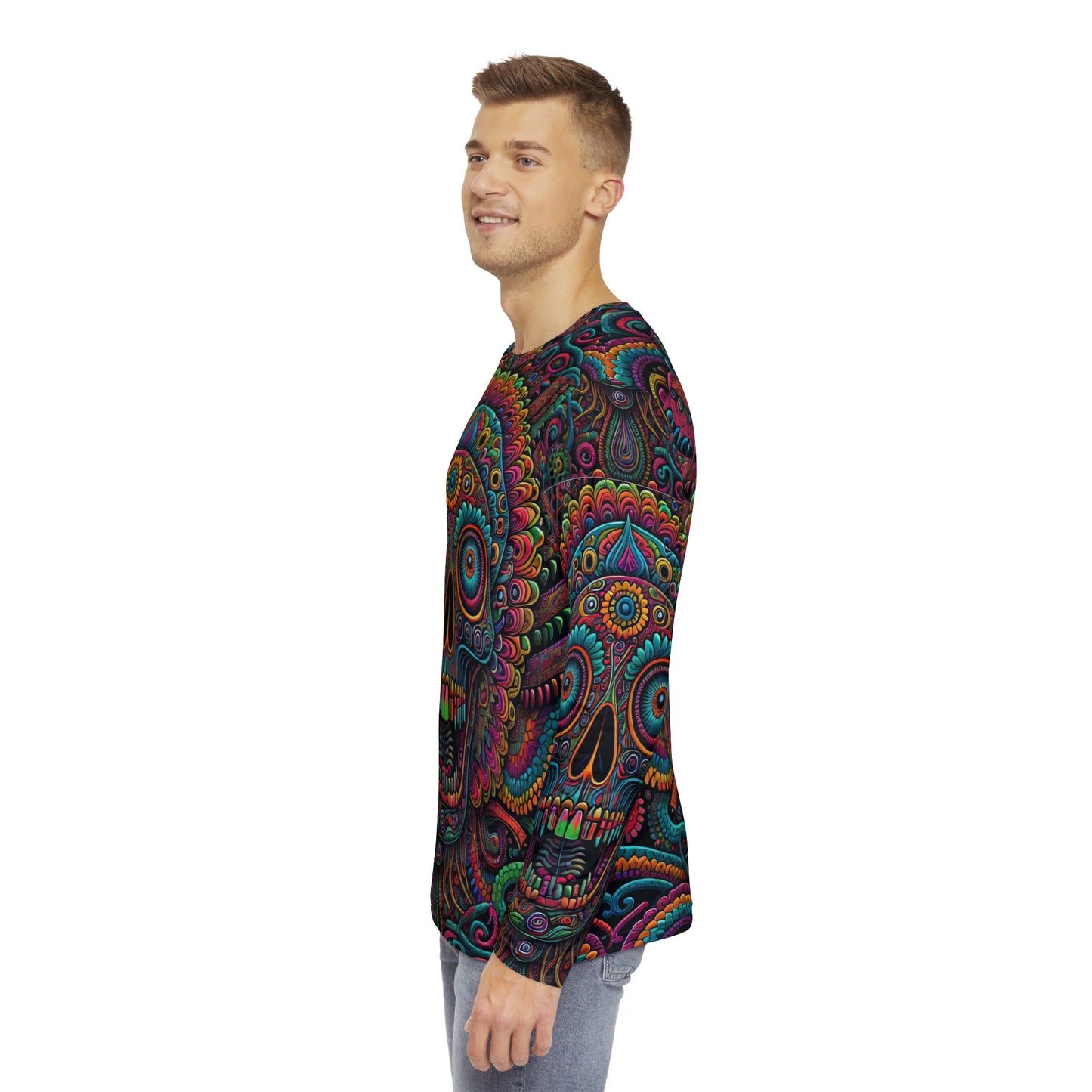 Anti Surveillance Unisex Long Sleeve Shirt (AOP)