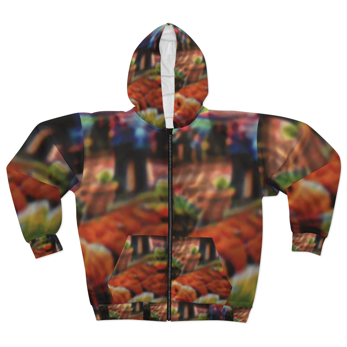 Urban Camouflage Zip Up Hoodie*DISCOUNTED (due to small misprint)