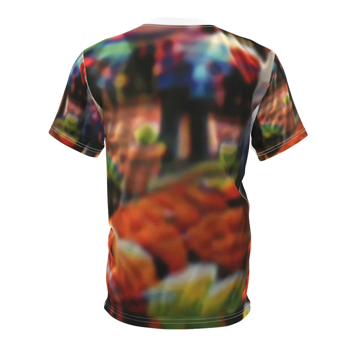 Anti Facial Recognition AI Invisibility Adversarial Pattern Unisex Cut & Sew Tee