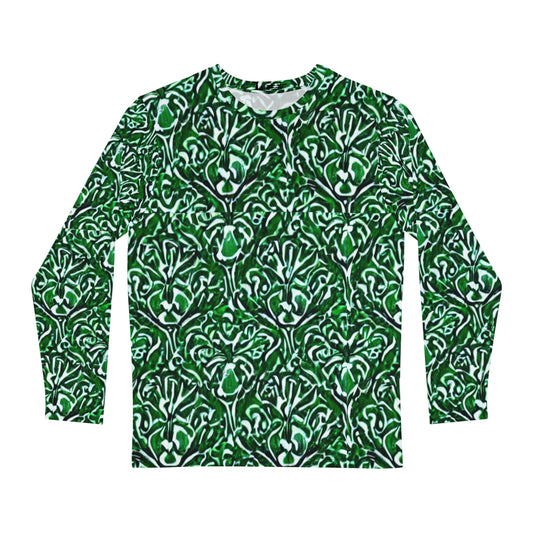 Long Sleeve St. Patty's Day Shirt Anti Facial Recognition Adversarial Pattern