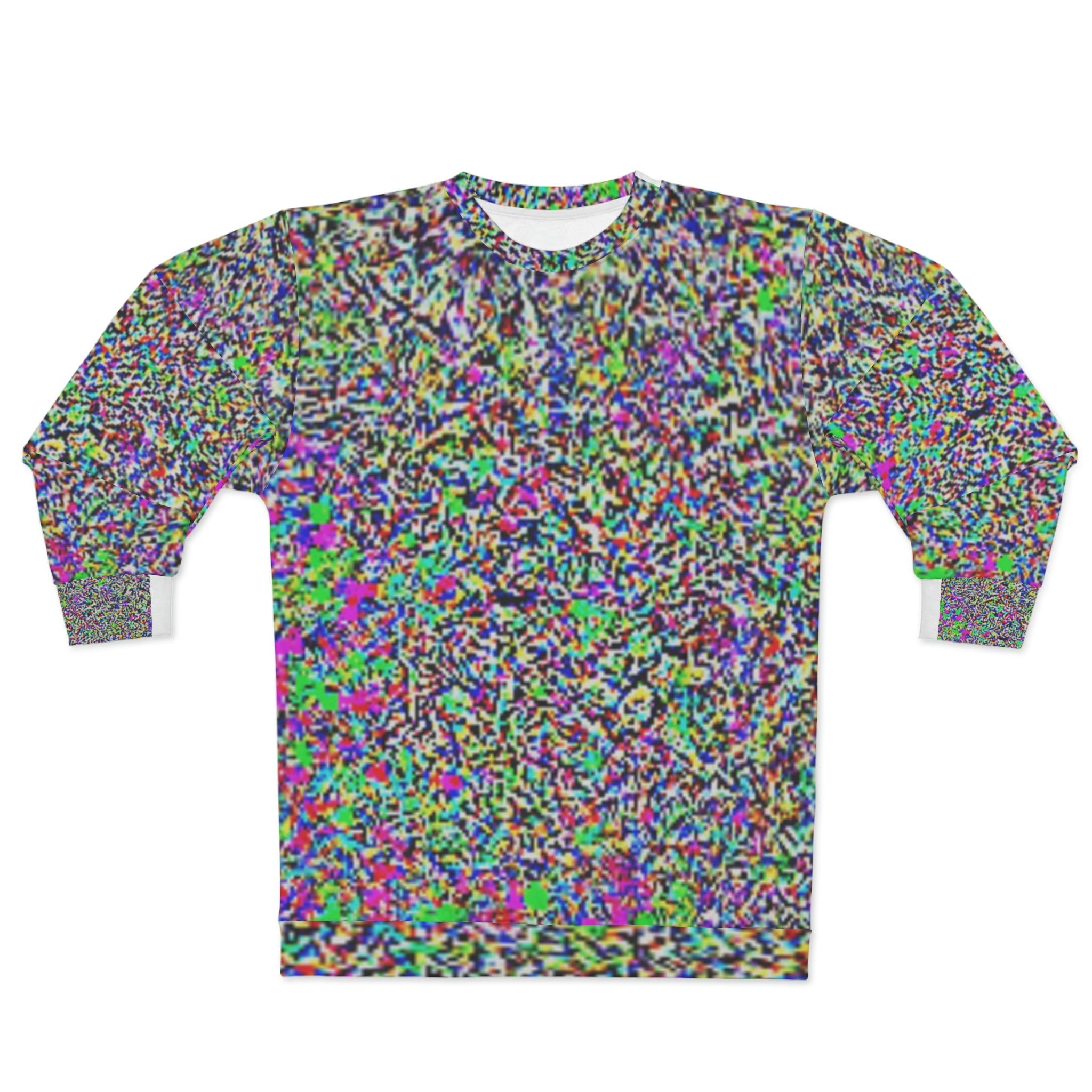 Anti Camera Patterns Anti Facial Recognition Sweatshirt - AI Invisibility Gear – AntiAi Clothing