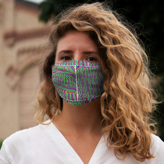Adversarial Pattern / Anti Facial recognition / Snug-Fit Face Mask