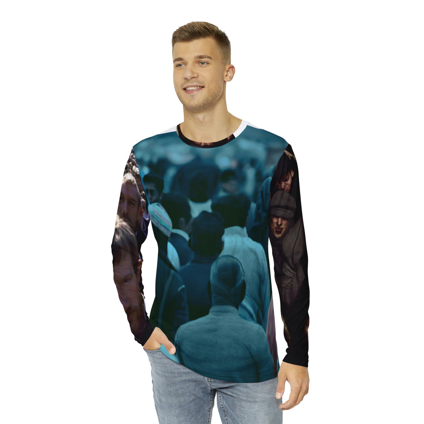 Anti Facial Recognition Ai Invisibility Unisex Long Sleeve