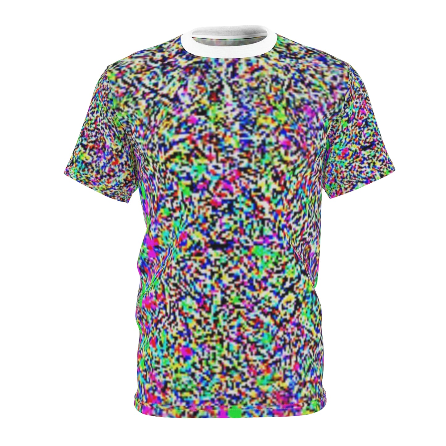 Anti Facial Recognition AI Invisibility Adversarial Pattern Unisex Tee