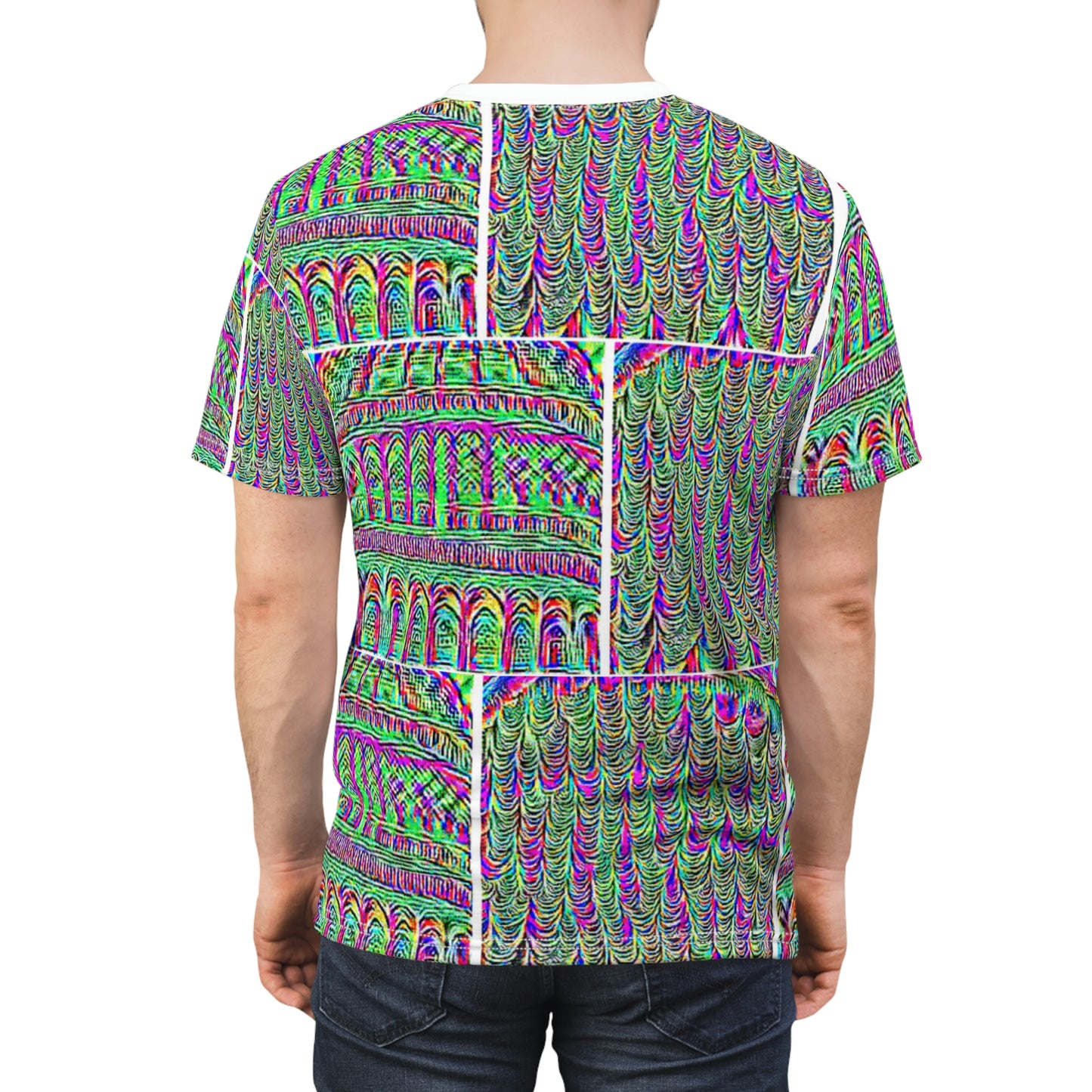Anti Facial Recognition / AI Invisibility / Adversarial Pattern Unisex Tee
